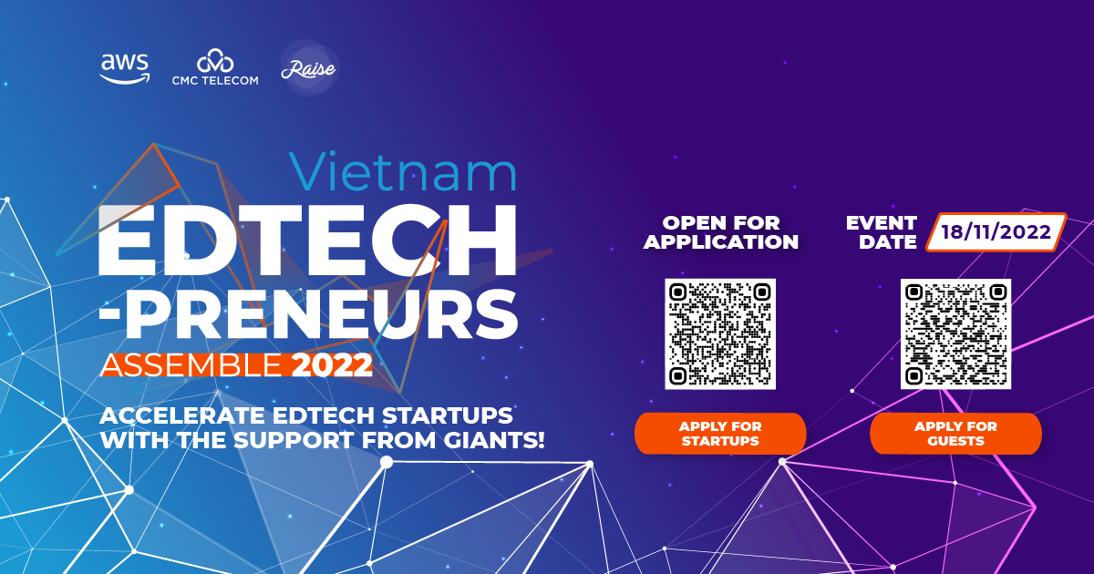 Raise trợ lý ảo cho Cha mẹ tại Vietnam Edtech-preneurs Assemble 2022